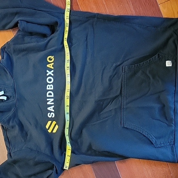 Marine Layer Sunset Pullover Sandbox AQ Hoodie Black Large - Picture 3 of 9